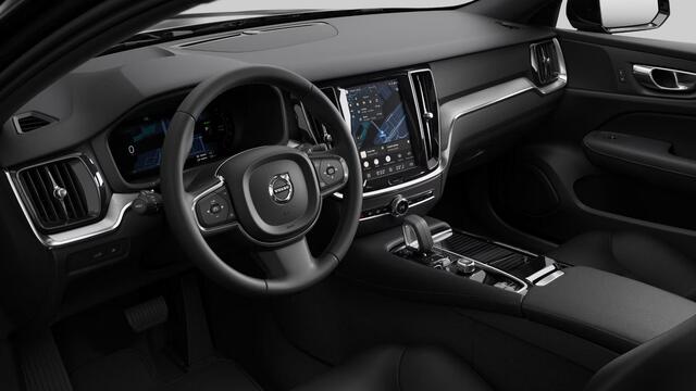 Volvo V60 2.0 T6 Plug-in hybrid AWD Essential | Adaptieve Cruise Control | Leder | Zwarte Hemel | 19 Inch | Stoel + Stuurverwarming | Extra Getint Glas | Park Assist V+A