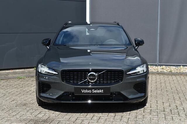 Volvo V60 T6 Plug-in hybrid AWD Plus Dark | Harman Kardon Premium sound | Google Navigatie | BLIS | Adaptieve Cruise Control | Pilot Assist | Stuur-/Stoelverwarming | Elektrisch verstelbare stoelen voor met memory | Parkeercamera | 19 inch Lichtmetalen velgen |