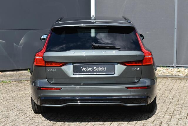 Volvo V60 T6 Plug-in hybrid AWD Plus Dark | Harman Kardon Premium sound | Google Navigatie | BLIS | Adaptieve Cruise Control | Pilot Assist | Stuur-/Stoelverwarming | Elektrisch verstelbare stoelen voor met memory | Parkeercamera | 19 inch Lichtmetalen velgen |