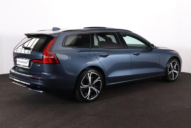 Volvo V60 T6 Recharge AWD Plus Dark - Panorama/schuifdak - IntelliSafe Assist & Surround - 360º Camera - Harman/Kardon audio - Verwarmde voorstoelen, stuur & achterbank - Parkeersensoren voor & achter - Elektr. bedienb. voorstoelen met geheugen - Head up display - 