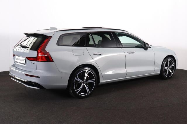 Volvo V60 T6 Recharge AWD Plus Dark - Panorama/schuifdak - IntelliSafe Assist & Surround - 360º Camera - Harman/Kardon audio - Verwarmde voorstoelen, stuur & achterbank - Parkeersensoren voor & achter - Elektr. bedienb. voorstoelen met geheugen - Head up display - 