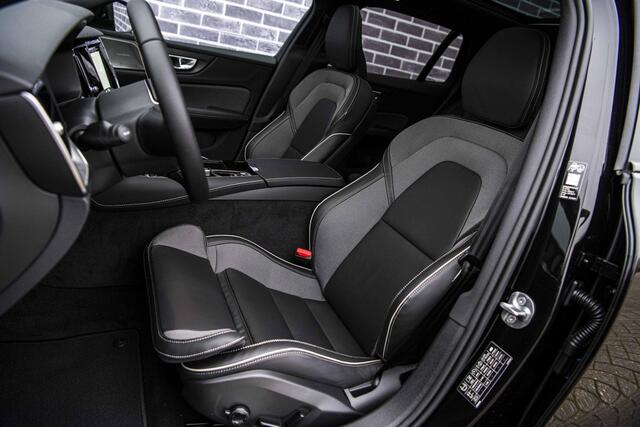 Volvo V60 2.0 T6 Plug-in hybrid AWD Ultra Dark | Schuif-/kanteldak | Head Up Display | Donker Glas | Sportstoelen | Power Seats | Harman Kardon |