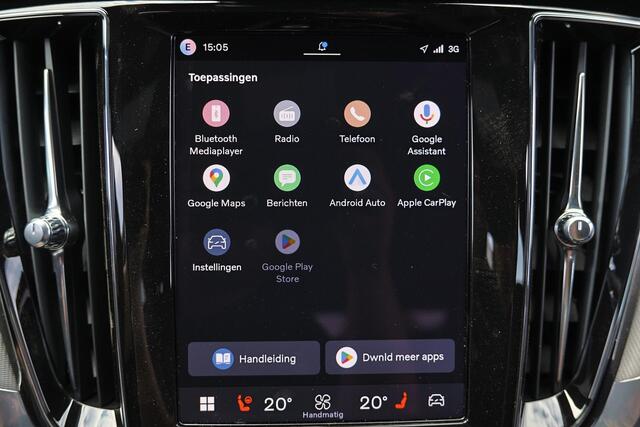 Volvo V60 T6 Recharge AWD Plus Dark - Panorama/schuifdak - IntelliSafe Assist & Surround - 360º Camera - Harman/Kardon audio - Verwarmde voorstoelen, stuur & achterbank - Parkeersensoren voor & achter - Elektr. bedienb. voorstoelen met geheugen - Head up display - 
