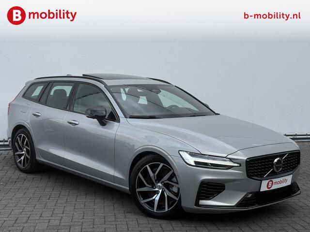 Volvo V60 2.0 T6 Plug-in hybrid AWD Plus Dark Trekhaak 2000kg Panoramadak | Harman/Kardon | 360 Camera | Elektrishe Stoelen | Adapt. Cruise Control