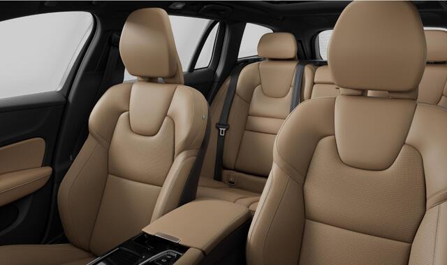 Volvo V60 T6 335PK Automaat Plug-in hybrid AWD Plus Bright Nappaleder/ Stoelventilatie en verwarming/ Head-up display/ Harman Kardon audio/ Elektrisch bedienbare stoelen met geheugen/ 360 camera/