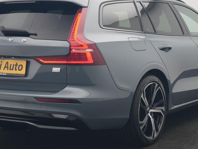 Volvo V60 T6 AWD Plus Dark LONG RANGE PHEV 350pk Dealer O.H. | Adaptive Cruise | Camera | Harman / Kardon | Lederen Sportstoelen Memory & Verwarmd | Keyless | Blis | Stuur Verwarmd | Google Assistent | Apple Carplay | Plug In Hybrid |