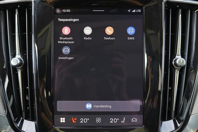 Volvo V60 T6 Recharge AWD Plus Dark - Panorama/schuifdak - IntelliSafe Assist & Surround - 360º Camera - Harman/Kardon audio - Verwarmde voorstoelen, stuur & achterbank - Parkeersensoren voor & achter - Elektr. bedienb. voorstoelen met geheugen - Head up display -