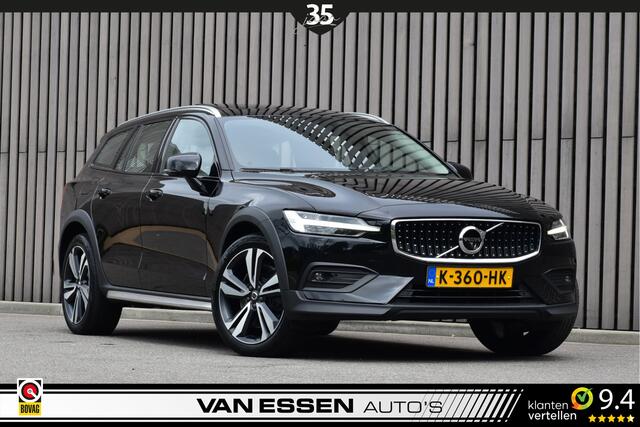 Volvo V60 CROSS COUNTRY 2.0 B5 AWD Ultimate Pano 360-Camera Trekhaak B&W Stoelverw./Ventilatie NL-AUTO 1e Eig!