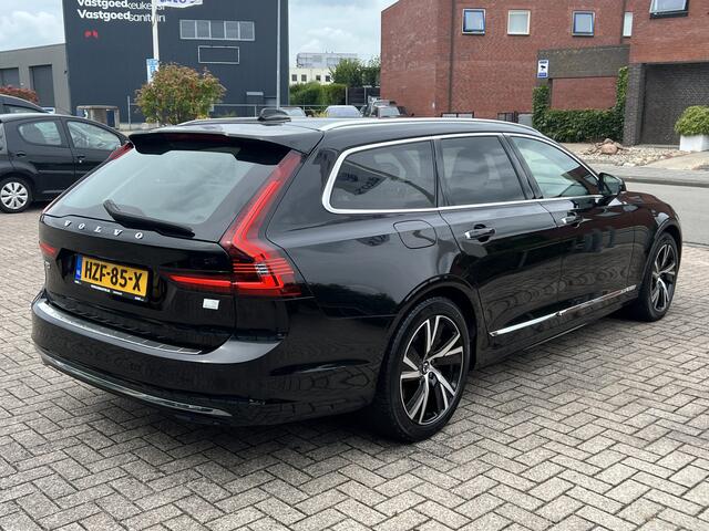 Volvo V90 2.0 T6 Recharge AWD Inscription 340 pk Navi Camera Trekhaak Pilot Assist Blis Elek Stoelen Leder Stoelverwarming 18 Inch Keyless DAB Eigenaar Plug-in Hybride