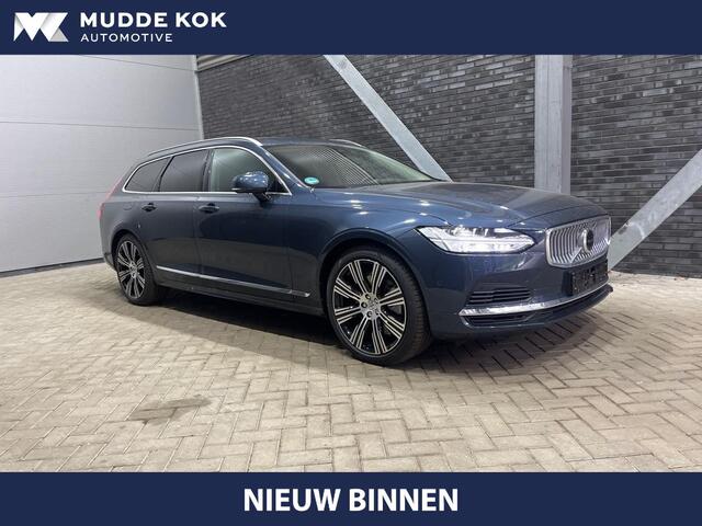 Volvo V90 T6 Plug-in hybrid Ultra Bright | Luchtvering | Bowers&Wilkins | Massage+Ventilatie | Panoramadak | Head-Up | 360 Camera