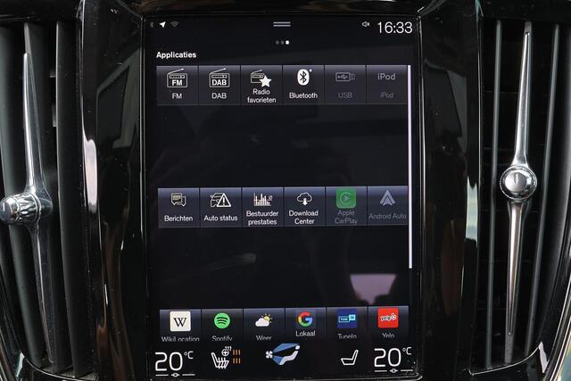 Volvo V90 T4 Momentum Pro - Panorama/schuifdak - IntelliSafe Assist & Surround - Adaptieve LED koplampen - Parkeercamera achter - Verwarmde voorstoelen, stuur & achterbank - Parkeersensoren voor & achter - Elektr. bedienb. bestuurdersstoel met geheugen - Standkache