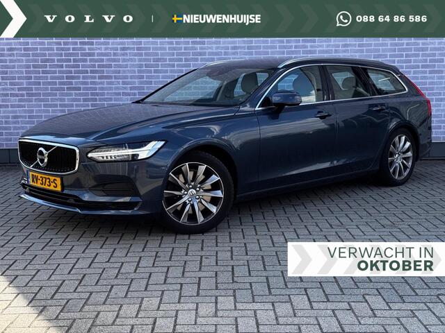 Volvo V90 T4 Momentum Aut Business pack | Scandinavian pack | Trekhaak | Adaptive Cruise control | BLIS | Elekt. verst. stoelen | Stoelverw. | Leder | Standkachel | Apple Carplay