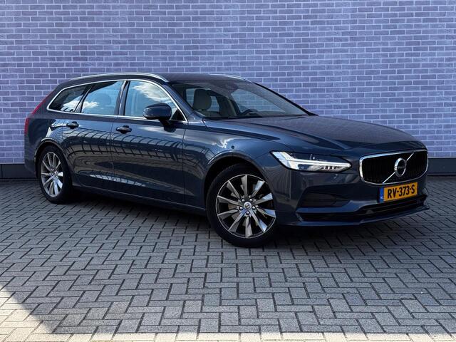 Volvo V90 T4 Momentum Aut Business pack | Scandinavian pack | Trekhaak | Adaptive Cruise control | BLIS | Elekt. verst. stoelen | Stoelverw. | Leder | Standkachel | Apple Carplay