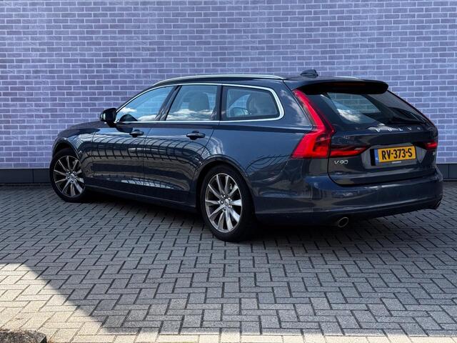 Volvo V90 T4 Momentum Aut Business pack | Scandinavian pack | Trekhaak | Adaptive Cruise control | BLIS | Elekt. verst. stoelen | Stoelverw. | Leder | Standkachel | Apple Carplay