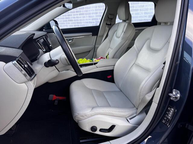 Volvo V90 T4 Momentum Aut Business pack | Scandinavian pack | Trekhaak | Adaptive Cruise control | BLIS | Elekt. verst. stoelen | Stoelverw. | Leder | Standkachel | Apple Carplay