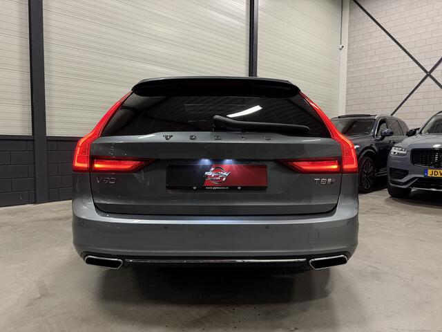 Volvo V90 T8 AWD Inscription OSMIUM-GREY/PANO/HEAD-UP/360CAMERA/MASSAGE+VENTILATIE/2X-MEMORY/CRYSTAL-POOK/ACC/PILOT-ASSIST/19"LMV/PRIVACY/NET OH BEURT GEHAD BIJ VOLVO