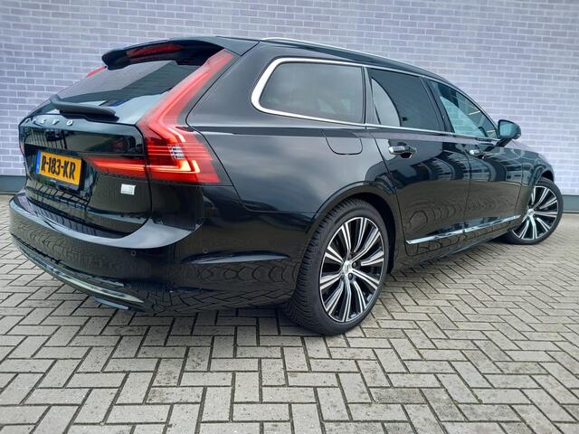 Volvo V90 2.0 T6 AWD Inscription | Google | Long Range Accu | Harman Kardon | Elek. Stoelen | Stoel-/Stuurverwarming | Panoramadak | Trekhaak | Wool Blend Interieur