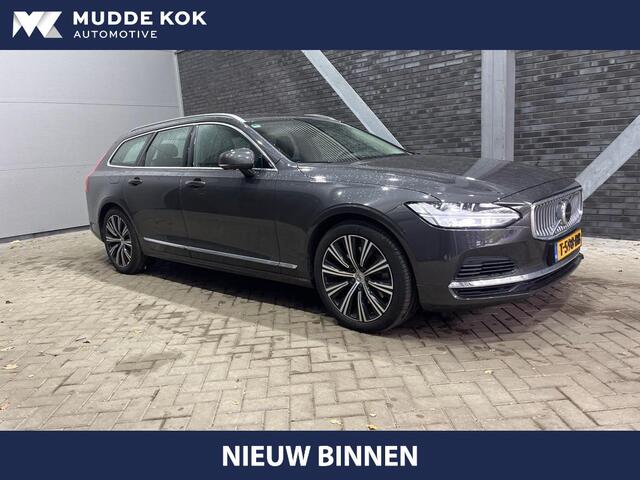 Volvo V90 T6 Plug-in hybrid Ultimate Bright | Bowers&Wilkins | Luchtvering Achter | Head-Up | Massage+Ventilatie | Trekhaak