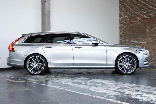 Volvo V90 T5 Automaat Momentum | Bowers & Wilkins Premium Audio | Panoramadak | Electrische bedienbare voorstoelen | Parkeerverwarming | 18'' Lichtmetalen velgen | Navigatie | Stoelverwarming | Lederen bekleding | Stoelverwarming | Dealeronderhouden