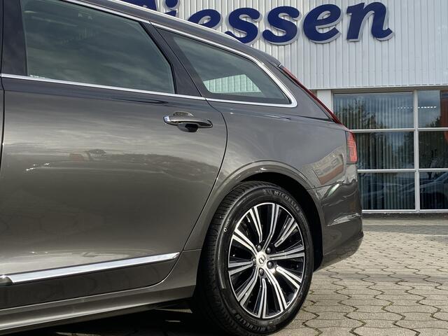 Volvo V90 2.0 B5 Inscription Pano, Leer, Trekhaak, Rijklaar met beurt & garantie!