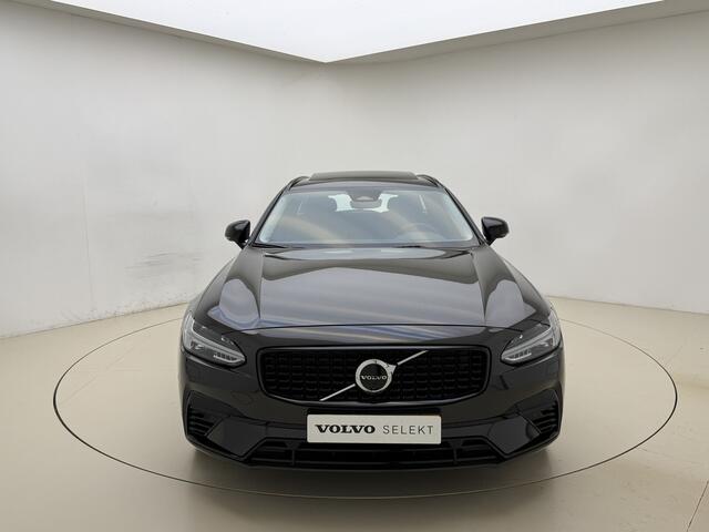 Volvo V90 T8 AWD 455pk Ultra Dark Panorama dak / HUD / 360 camera / Stoel/- stuurverwarming /