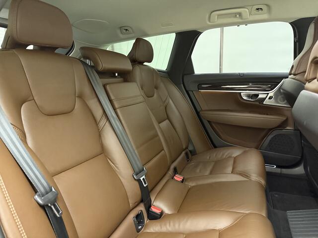 Volvo V90 T8 390pk AWD Inscription / Luchtvering / Bowers&Wilkins Audio / Dubbel glas / 360 Camera / El. Trekhaak / DAB / El. Stoelen / Keyless / Adapt. Cruise / BLIS / Leder