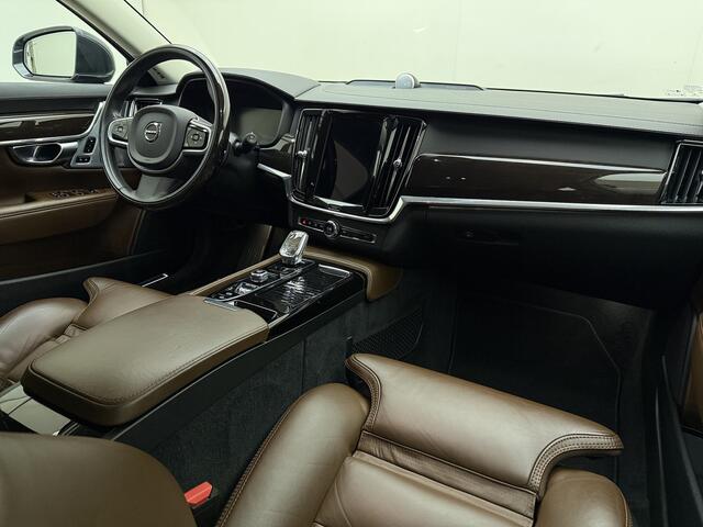 Volvo V90 T8 390pk AWD Inscription / Luchtvering / Bowers&Wilkins Audio / Dubbel glas / 360 Camera / El. Trekhaak / DAB / El. Stoelen / Keyless / Adapt. Cruise / BLIS / Leder
