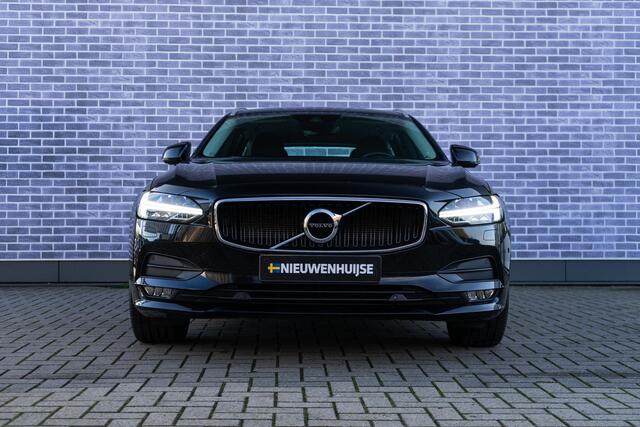 Volvo V90 T4 Geartronic Momentum | Adaptieve Cruise | Navi | Stoel-/Stuurverwarming | Lederen Bekleding | Elek. Achterklep | BLIS | Park Assist | Memory | LED | Standkachel