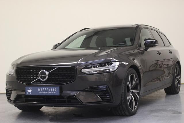 Volvo V90 T8 Recharge AWD R-Design | Rijklaarprijs | Pano dak | HUD |