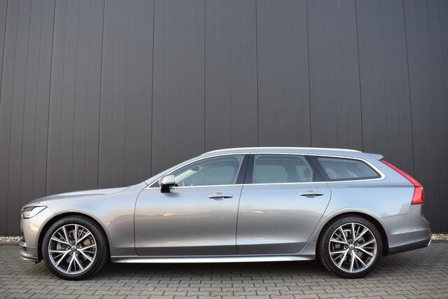 Volvo V90 2.0 T5 Automaat Momentum LED | Zwart Leder | Carplay | Camera | Trekhaak | Dealer Onderhouden!!