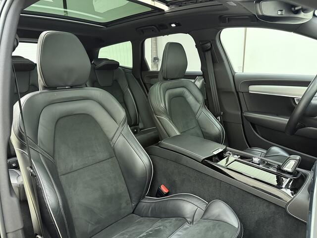 Volvo V90 T8 455pk AWD R-Design / Luchtvering / Bowers&Wilkins Audio / Gelaagd glas / 360 Camera / 20'' / Head-Up / Trekhaak / Black Pack / Full-LED / Lederen Dashboard /