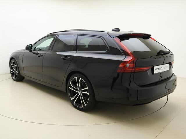 Volvo V90 T8 455pk AWD R-Design / Luchtvering / Bowers&Wilkins Audio / Gelaagd glas / 360 Camera / 20'' / Head-Up / Trekhaak / Black Pack / Full-LED / Lederen Dashboard /