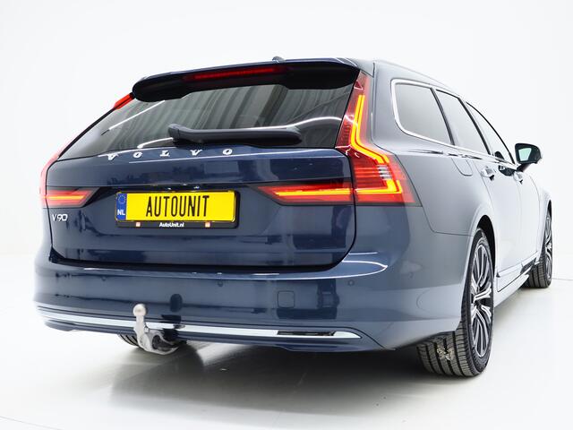 Volvo V90 2.0 T8 Recharge AWD Inscription | Panoramadak | Massage | Trekhaak | Pilot Assist | Harman/Kardon | HUD | 360 | Leder