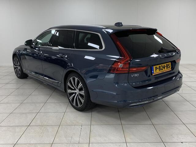 Volvo V90 2.0 B4 Inscription UITKLAPBARE TREKHAAK | ACHTERUITRIJCAMERA | NAVIGATIE | LEDEREN BEKLEDING