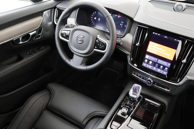 Volvo V90 T8 PLUG-IN HYBRID AWD ULTRA EXECUTIVE EDITION DARK *FULL OPTIONS!* -PANO.DAK|BOWERS&WILKINS|LUCHTVERING|GEVENT.LEDER+MASSAGE|360°CAM|PRIVACY.GLAS|HEAD-UP DISP.|20"