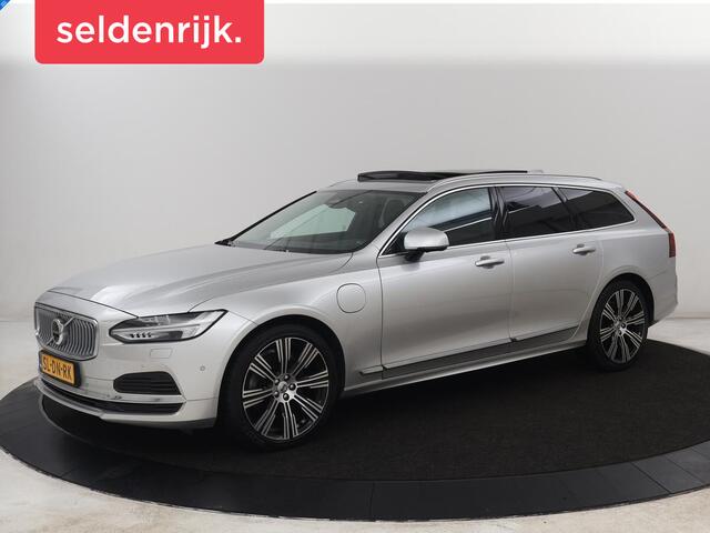 Volvo V90 2.0 T6 Plug In AWD Inscription | Panoramadak | Head-Up | Leder | Harman/Kardon | 20'' | 360 Camera | Stoelverwarming | Keyless | Carplay | Full LED | Stuurverwarming | PHEV