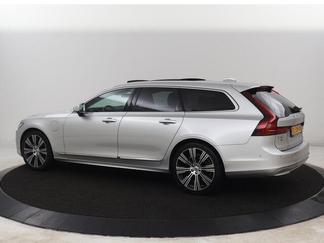 Volvo V90 2.0 T6 Plug In AWD Inscription | Panoramadak | Head-Up | Leder | Harman/Kardon | 20'' | 360 Camera | Stoelverwarming | Keyless | Carplay | Full LED | Stuurverwarming | PHEV