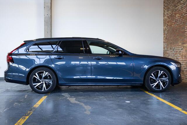 Volvo V90 2.0 T6 AWD R-Design | Parkeerverwarming | Panoramadak | Stoelverwarming | Parkeersensoren voor en achter | Parkeercamera | Harman Kardon Premium Audio | Stoelverwarming | Google Infotainment |