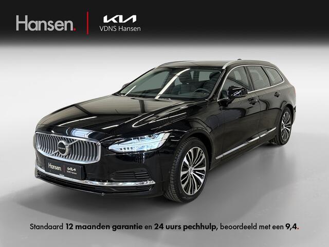 Volvo V90 2.0 T6 Plug-in hybrid AWD Core I Leder I Trekhaak I Stoelverwarming