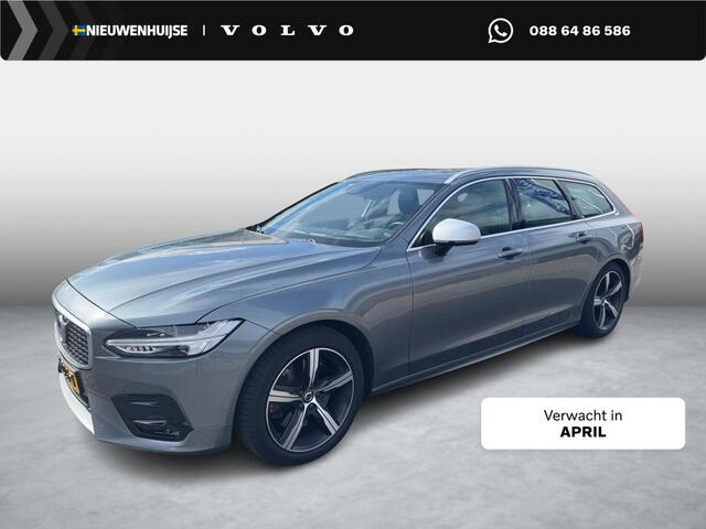 Volvo V90 2.0 T4 Business Sport Full LED | Camera | Adaptieve cruise control | stoel + stuur verwarming | Trekhaak | elektrisch panorama dak | lederen interieur | harman kardon | Head up display |