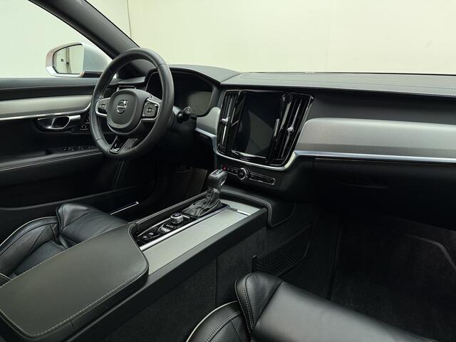 Volvo V90 T4 210pk Business Sport / 21'' / Head-Up / Adapt. Cruise / BLIS / Elektr. Stoelen / DAB / Panoramadak / Polestar / Lederen Dashboard / Flippers / Harman&Kardon Audio /