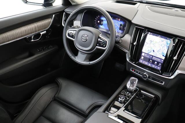 Volvo V90 T6 RECHARGE AWD INSCRIPTION EXCLUSIVE *LONG RANGE!* -PANO.DAK|HARMAN/KARDON|GEVENT.LEDER|HEAD-UP DISP.|BLIS|TREKHAAK|360°CAM