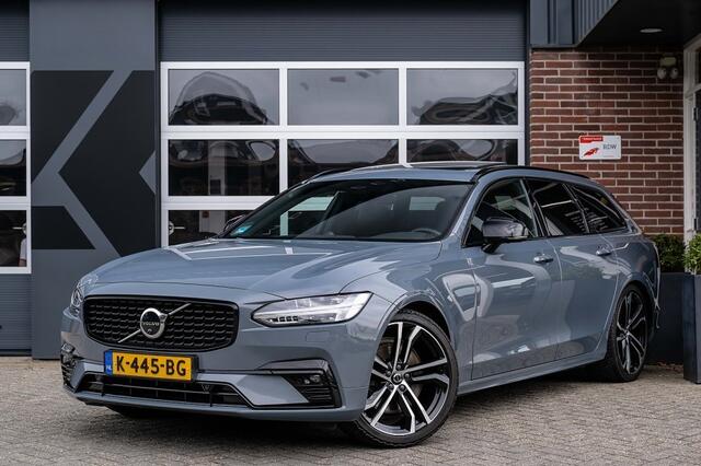 Volvo V90 2.0 B4 R-Design | Panorama | Bowers & Wilkins | Head-Up | 360 Camera | Trekhaak | 20' Inch |