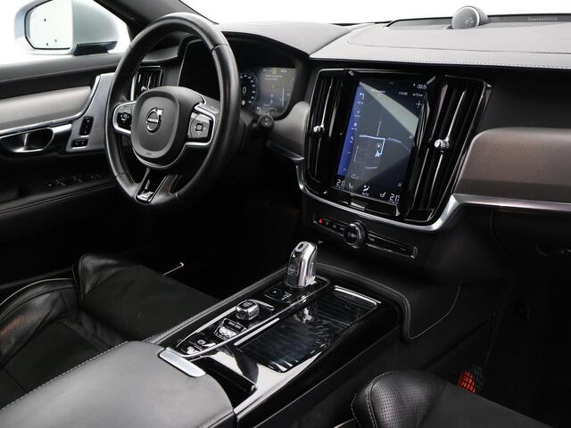 Volvo V90 2.0 T8 AWD 390 PK R-DESIGN + BOWERS & WILKINS | HEAD-UP | ELEK. TREKHAAK | INSCRIPTION BURSTING BLUE METALLIC