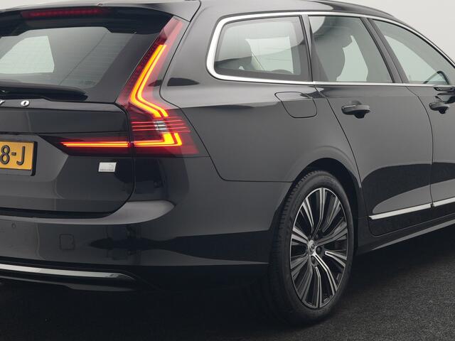 Volvo V90 T6 AWD Ultimate Bright PHEV 350pk | Panodak | Adaptive Cruise | Camera | Harman / Kardon | Lederen Sportstoelen Memory & Verwarmd | Google Assistent | Keyless | Stuur Verwarmd | Blis | Apple Carplay | DAB | Virtual | Plug In Hybrid |