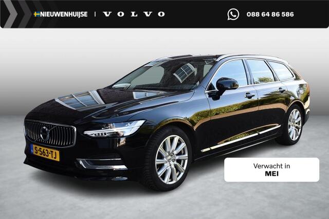 Volvo V90 2.0 T4 Inscription | Trekhaak | Achteruitrijcamera | Parkeersensoren | Elektrische Achterklep | Navigatie | Verwarmde Voorruit | Lederen Bekleding | Stoelverwarming | Cruise Control Adaptief