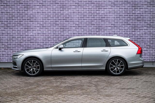 Volvo V90 2.0 T4 Momentum | Trekhaak | Adaptieve Cruise Control | Leer | Scandinavian Line | Standkachel | BLIS | Keyless | CarPlay |