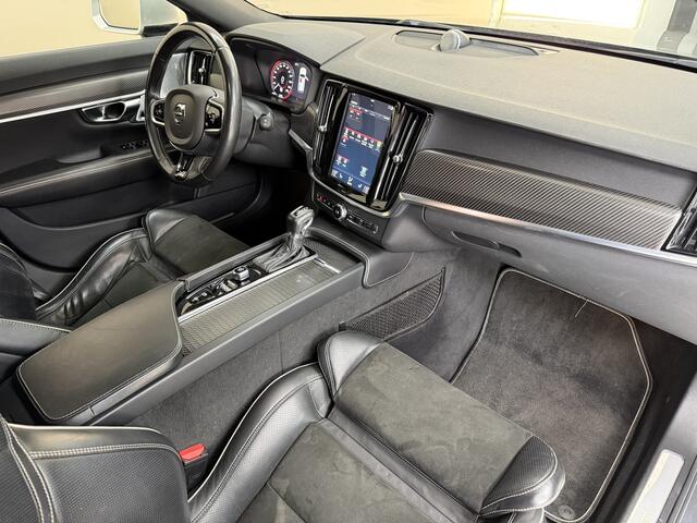 Volvo V90 2.0 T6 AWD R-Design, 335Pk, 2017, Polestar, Bowers & Wilkins, Apple CarPlay, Trekhaak, Parkeersensoren, Adaptieve cruise control, Climate control, Voorruit verwarming,