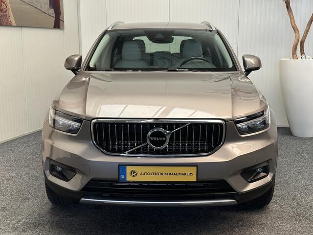 Volvo XC40 1.5 T4 RECHARGE INSCRIPTION LEDER NAVIGATIE STOEL EN STUUR VERWARMING CRUISE CONTROL APPLE CARPLAY/ANDROID RIJSTROOKSENSOREN ACHTERUITRIJCAMERA UITKLAPBARE TREKHAAK ZEER MOOI !! 3010