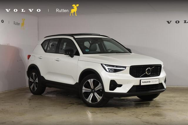 Volvo XC40 T5 262PK Automaat Plug-in Hybrid Ultimate Dark / Adaptieve Cruisecontrol / Elektr. schuifdak / Leer / Stoelverwarming / Stuurverwarming / Elektrische Stoelen / Trekhaak / Elektr. achterklep / Harman Kardon / 360 graden camera